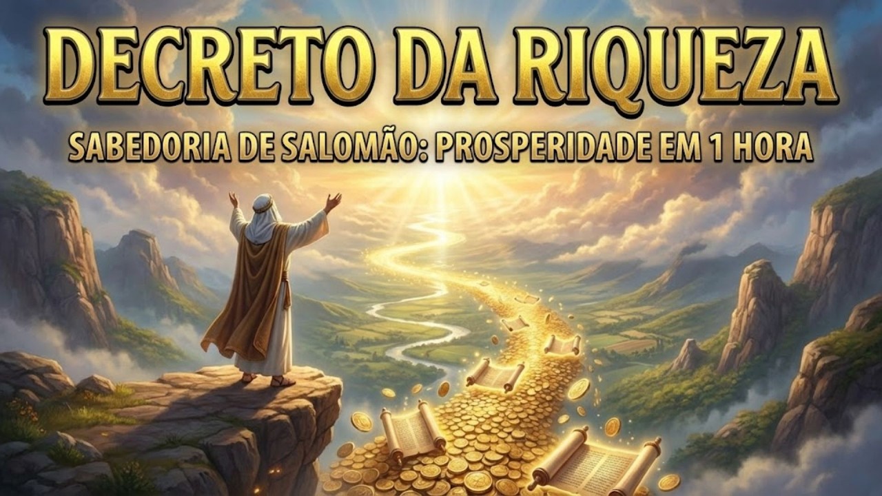 ⚡💰 SALMO PODEROSO de SALOMÃO Que OBRIGA o DINHEIRO a Vir ATÉ VOCÊ EM 1 HORA