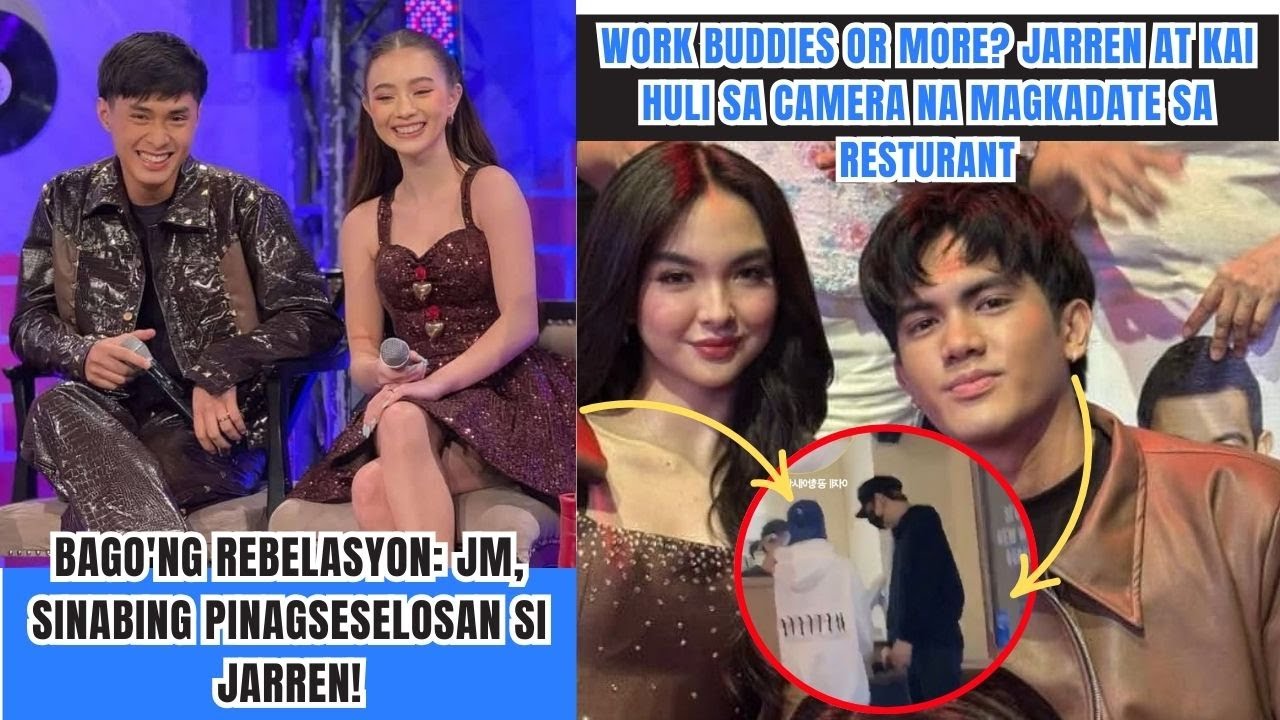 Work Buddies or More? Jarren at Kai huli sa camera na magkadate sa resturant