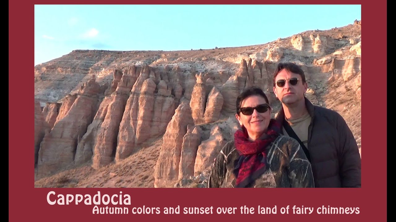 Cappadocia - Autumn colors and sunset over the land of fairy chimneys