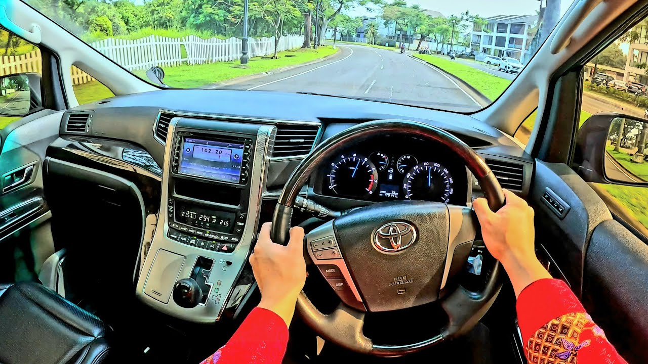 Driving POV TOYOTA VELLFIRE 2.4 ZG CVT 2014 | ACCELERATION & HANDLING | Used Car Test Drive (ASMR