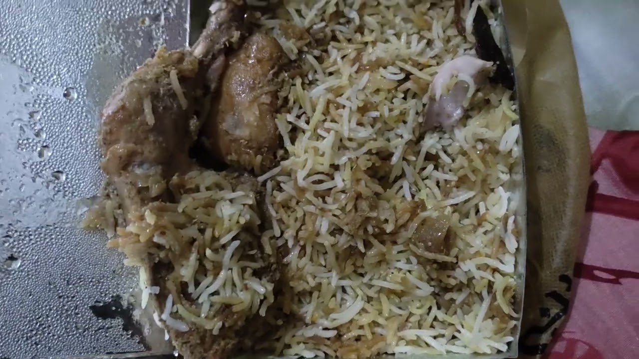 Sultan Dine এর চিকেন দম বিরিয়ানী #chicken #biriyani #bangladesh #india