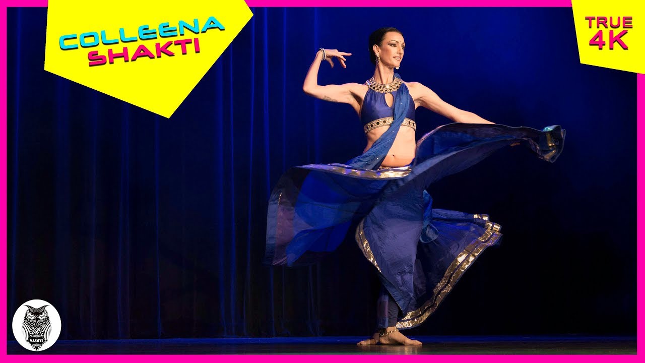 Colleena Shakti Indian Fusion Dancer, at The Massive Spectacular! [True 4K]