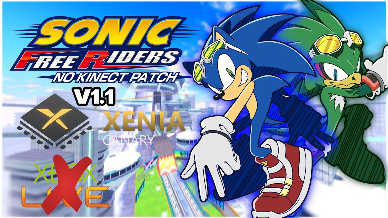 Sonic Free Riders - No Kinect Patch V1.1 Online Races #1