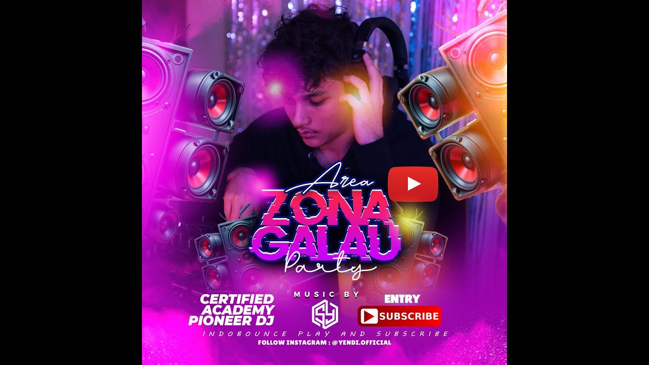 DJ INI CINTA ATAU BODOH - AREA ZONA GALAU  (Indonesia Bounce)