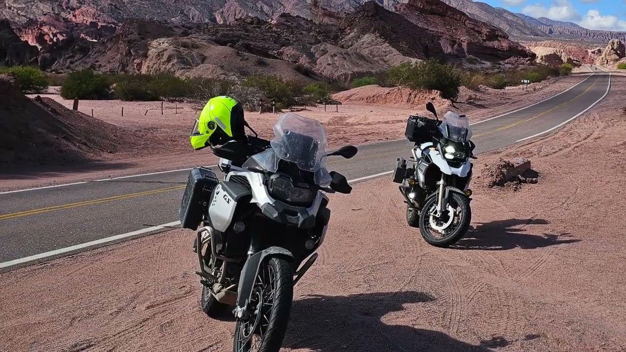 Viagem de Moto a Mendoza - Parte III Cafayate to Quebrada de Las Conchas & Back (BMW GS 1250)
