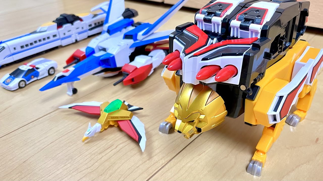 【THE GATTAI GA-ORN】🦁🦁🦁胸ライオン⁉︎太陽の勇者ダ・ガーンよりグッドスマイルカンパニーのガ・オーンで遊んでみた