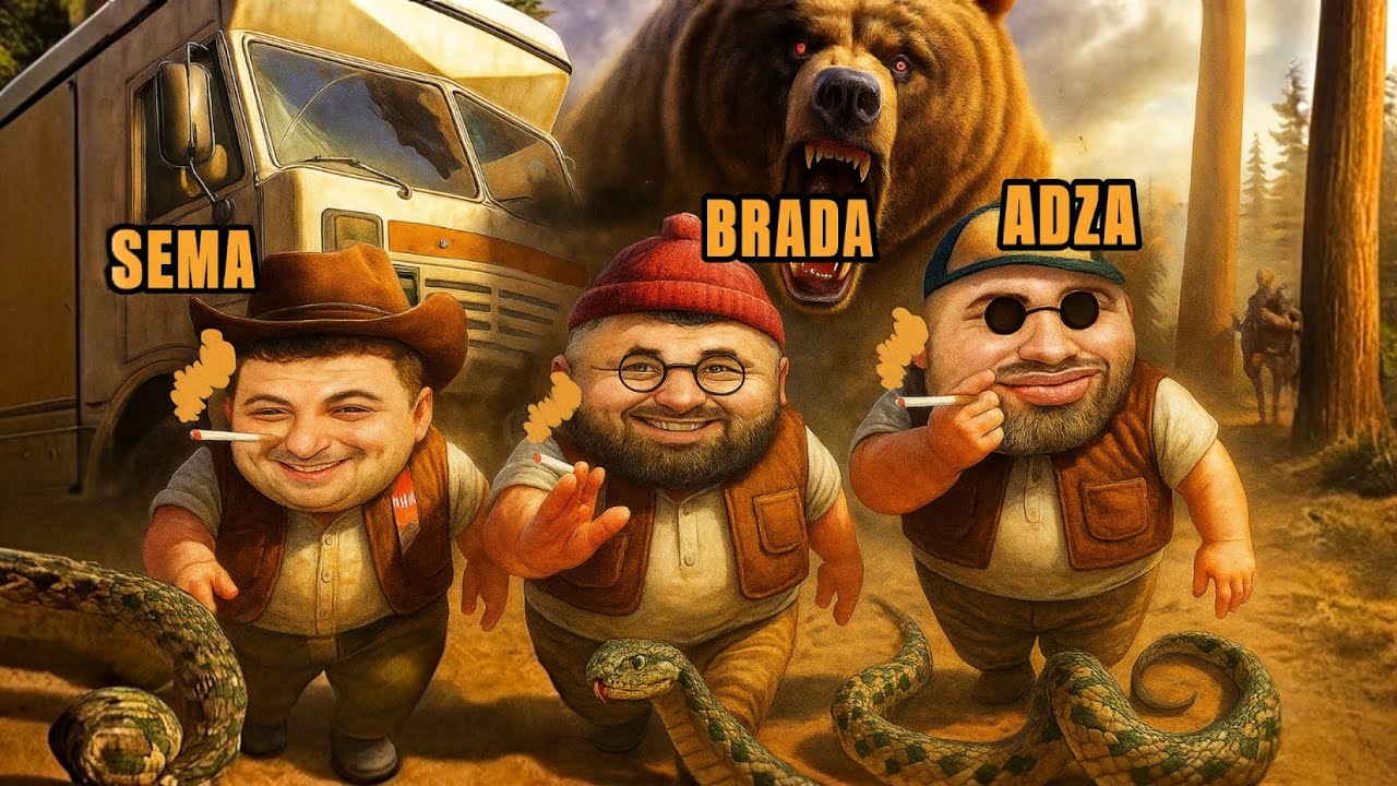 Donbrada-RV There Yet/Sema i Adza (najbolji i najsmiješniji momenti) klipano 🤣