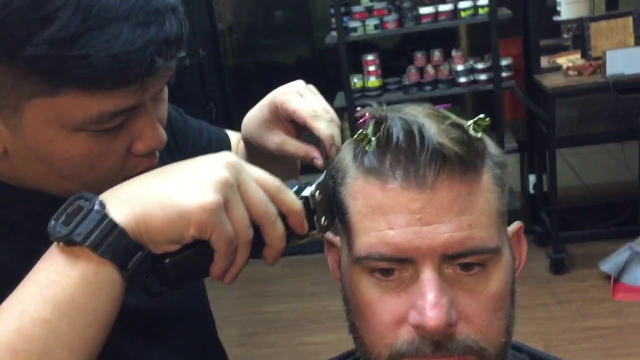Kuala Lumpur, Malaysia Barber Shop ASMR (Natural Sounds)