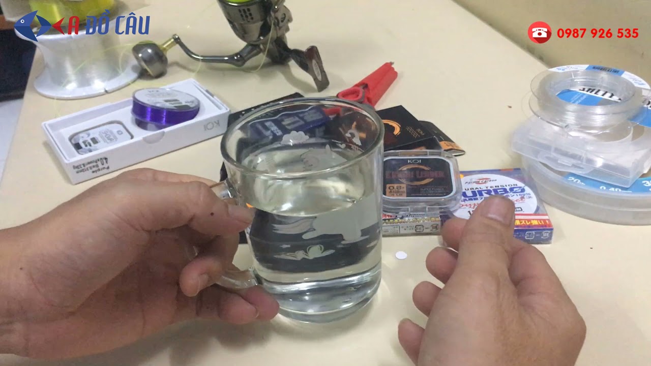 Chia sẽ cách phân biệt dây Fluoro Carbon và chọn dây câu cá phù hợp