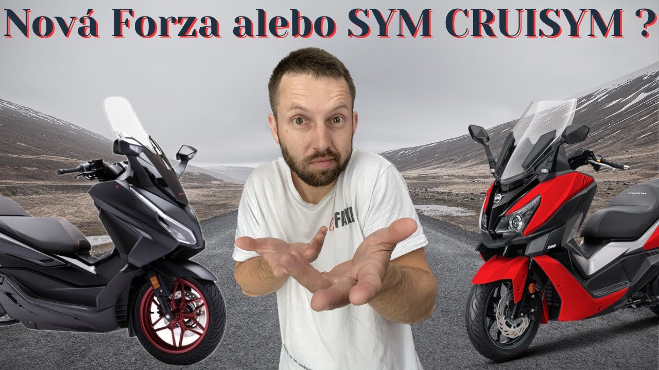 Honda Forza 125 vs. SYM CRUISYM ALFA 125i 🛵| Porovnanie Nových Modelov 🆕 |
