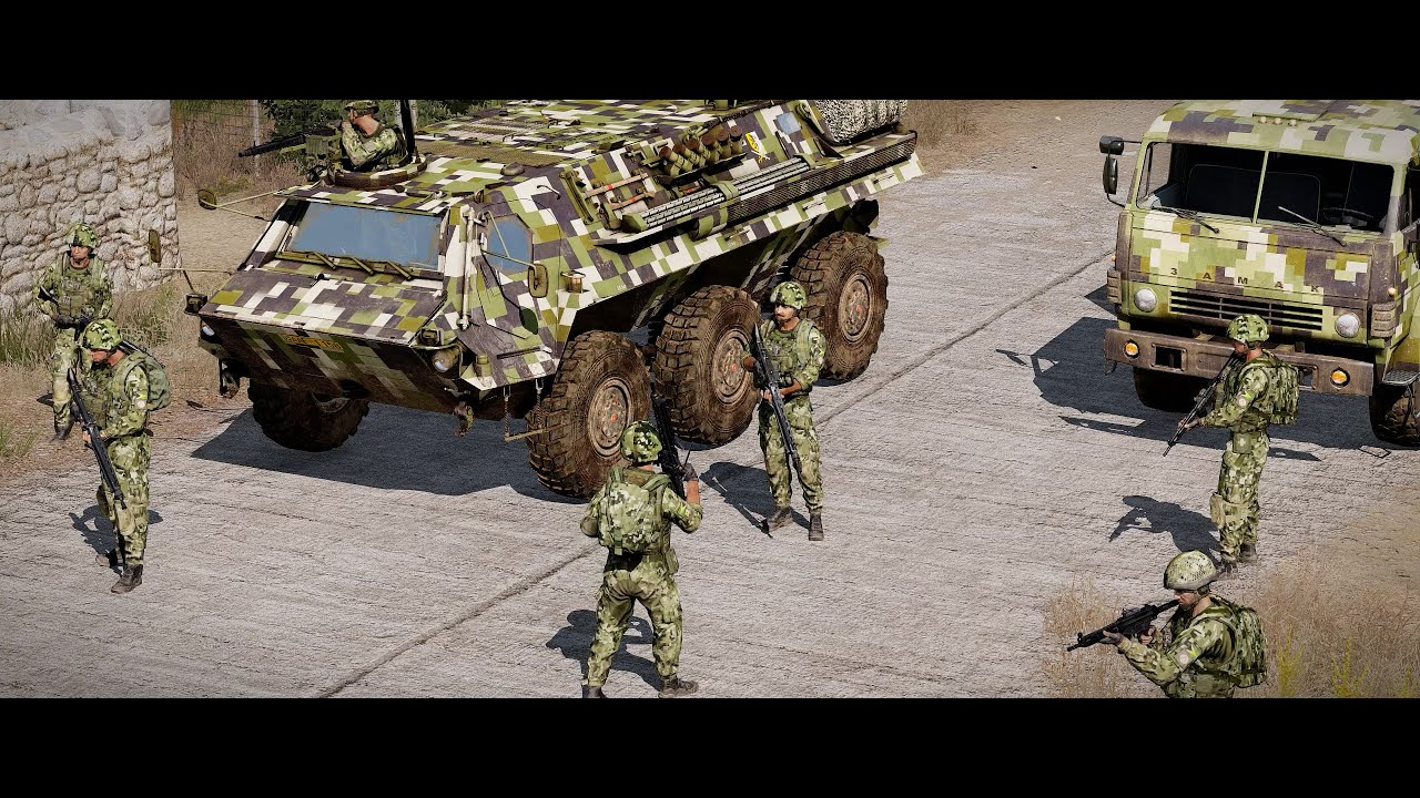 ArmA 3 Zombies AAF MG Squad | MG3 Meltdown