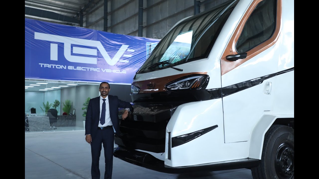 Triton Electric Truck Unveiled at TEV’s R&D Centre of Kheda, Gujarat | News Station