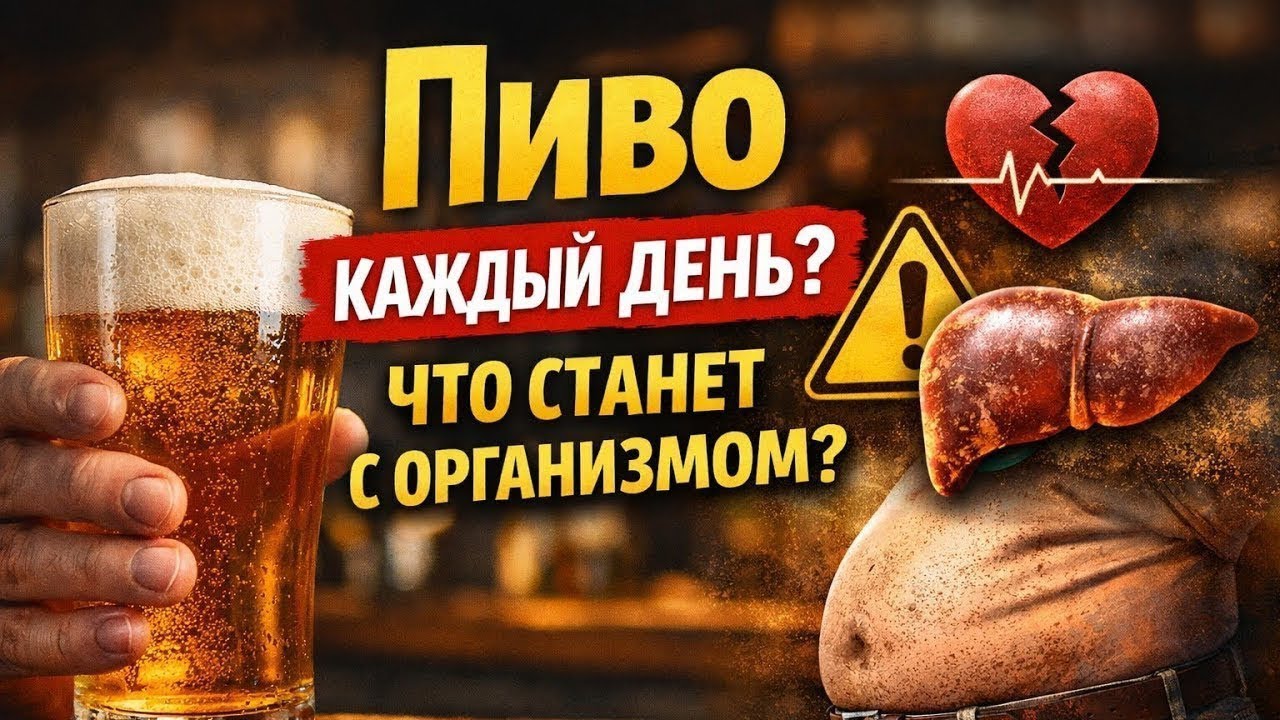 Что будет, если каждый день пить пиво? Правда без оправданий и страшилок