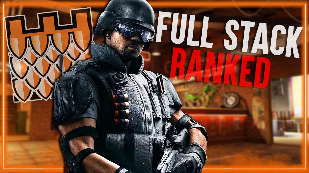 FULL STACK RANKED x Süß & SALZIG! | Rainbow 6 Siege Ranked