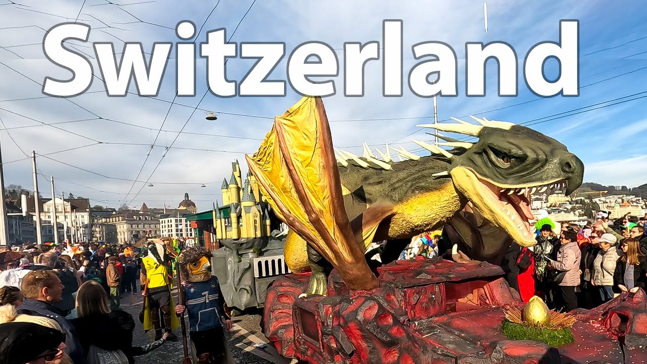 Lucerne Carnival | Luzerner Fasnacht 2023 4K