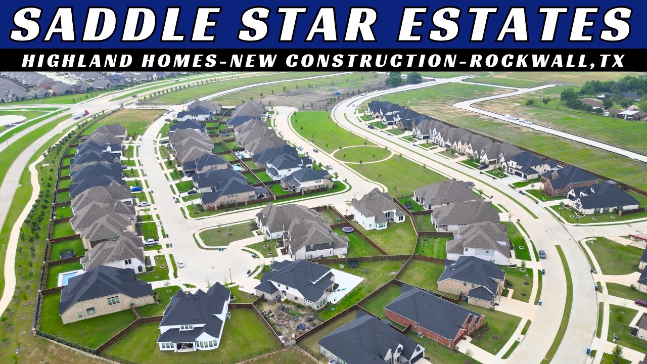 Saddle Star Estates | Highland Homes | Neighborhood Tour | Coming Soon | Rockwall, TX
