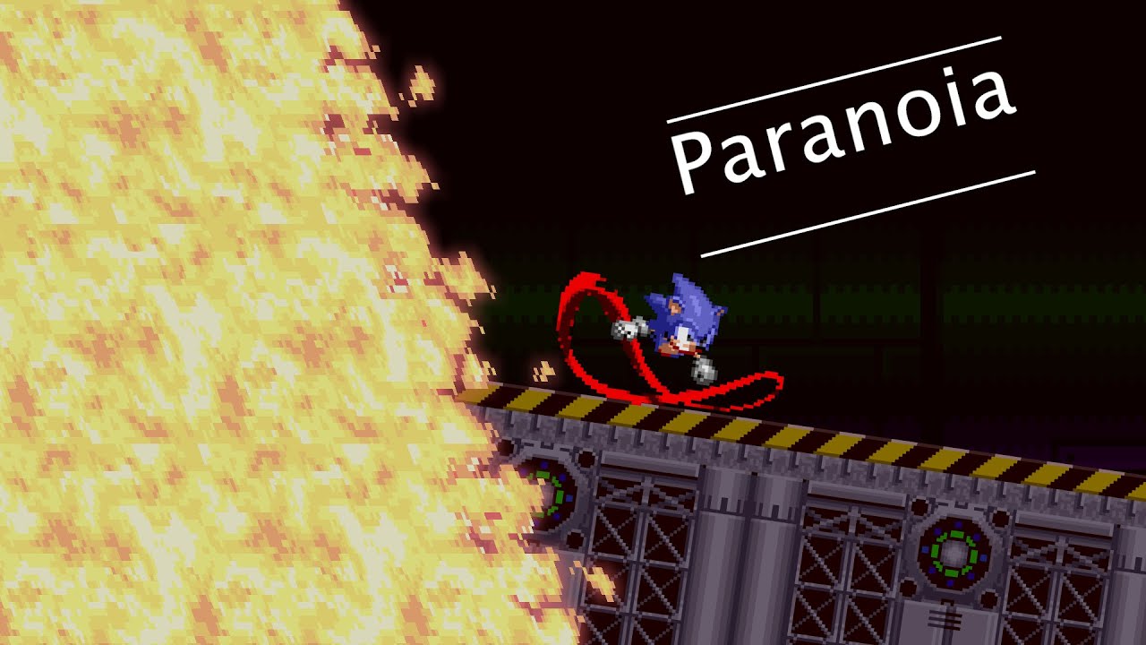 Sonic Runs For His Life (Sprite Animation)