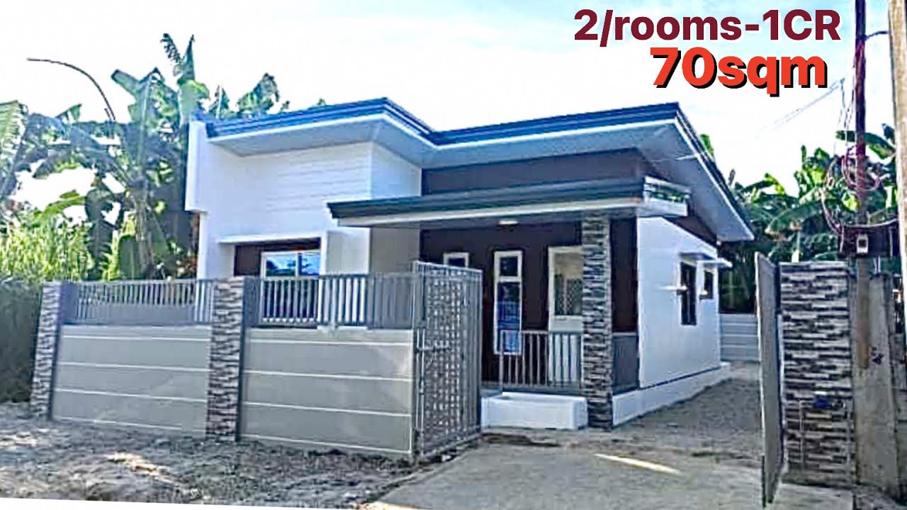 70sqm’2rooms’1Cr Semi Boxtype’Usong Design Ngayun!Ganda Nito Malinis at Matibay  angPagkagawa