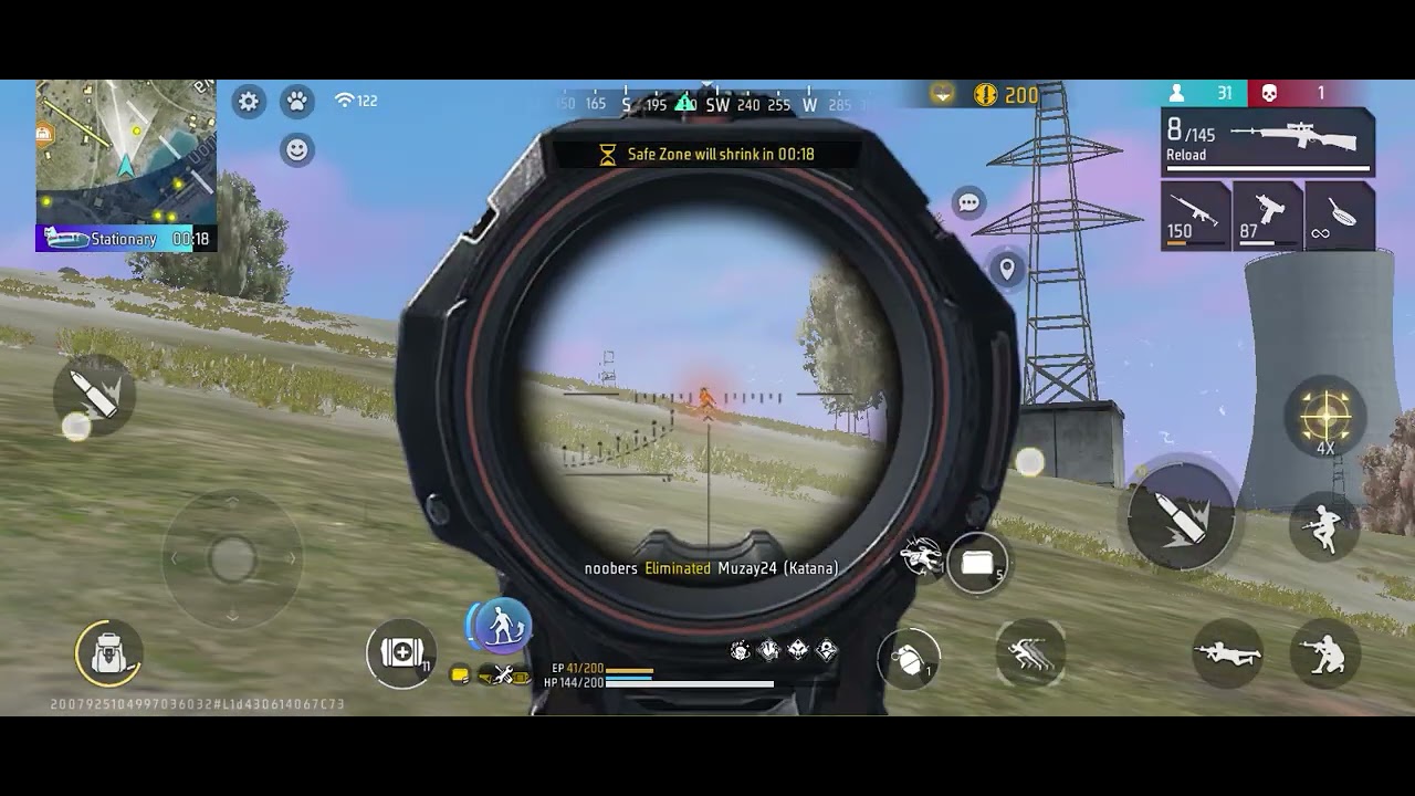 Free Fire Gameplay 14th Video | Free Fire Gameplay with sagarplays17 | #freefire #sagarplays17 