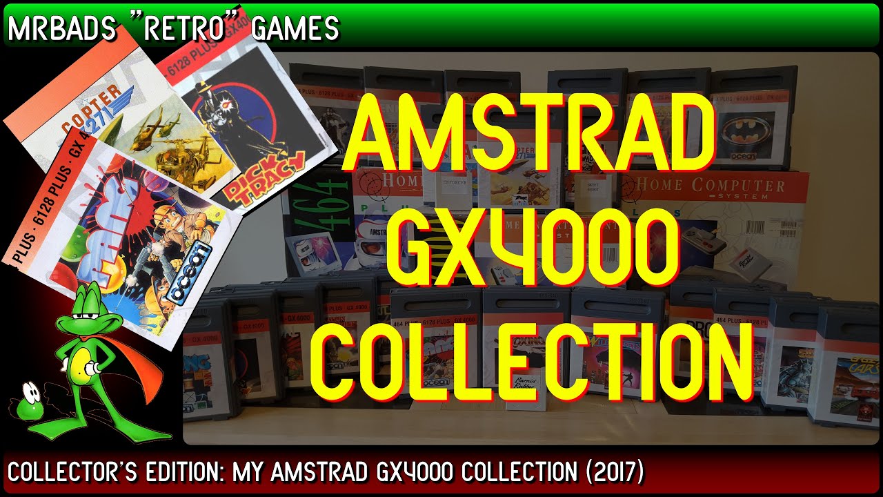 Amstrad GX4000 Games Collection | 25 Games
