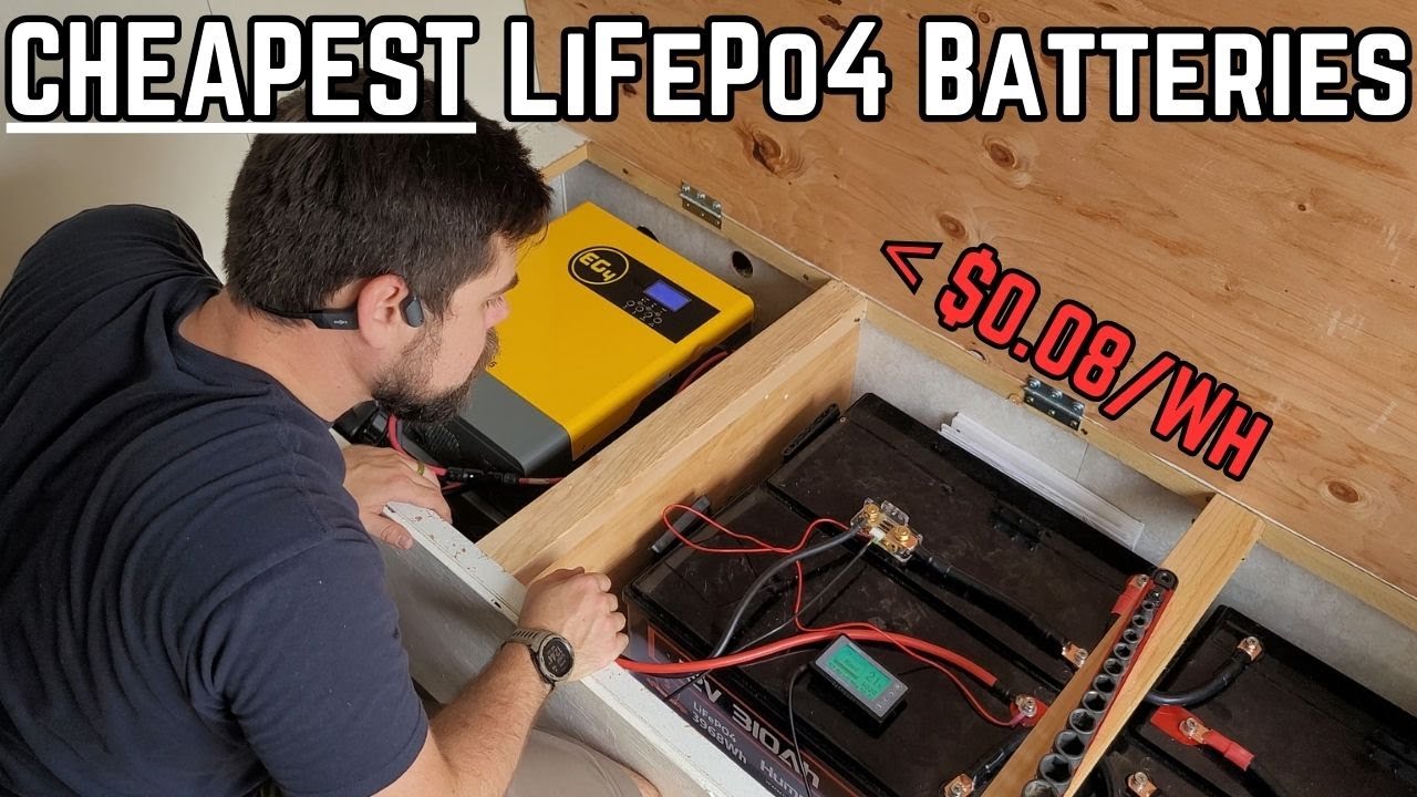 Dirt CHEAP LFP Batteries Run My Solar Off-Grid RV