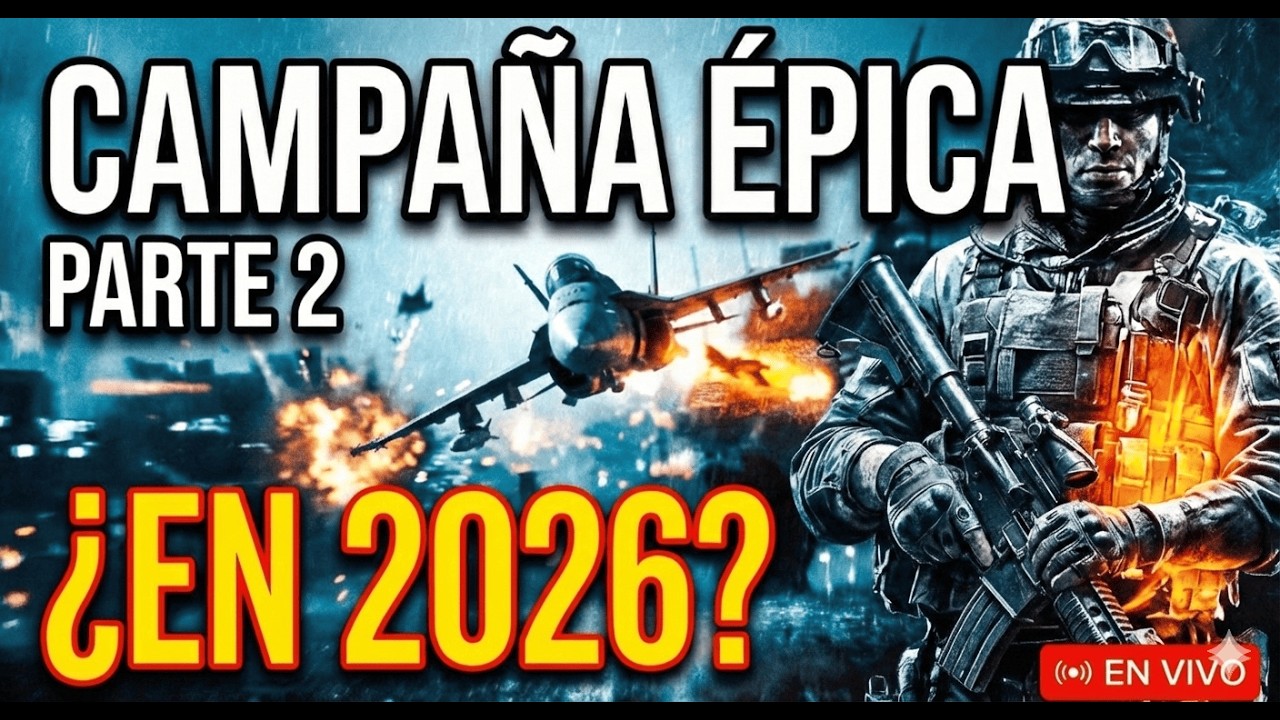 "¡El REY ha vuelto! PARTE 2 Y FINAL 😱 Jugando BATTLEFIELD 3 en 2026 (¿Sigue valiendo la pena?)"