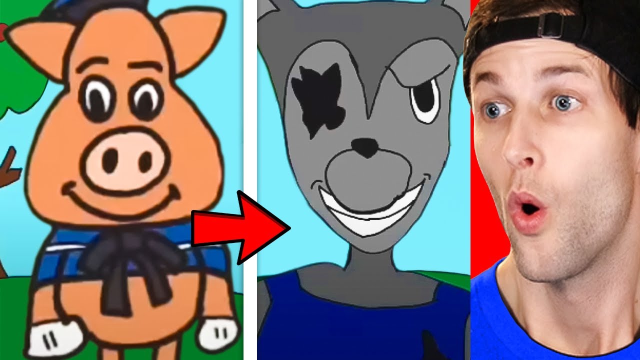 THE 3 LITTLE PIGS TAPES?! (Analog Horror)