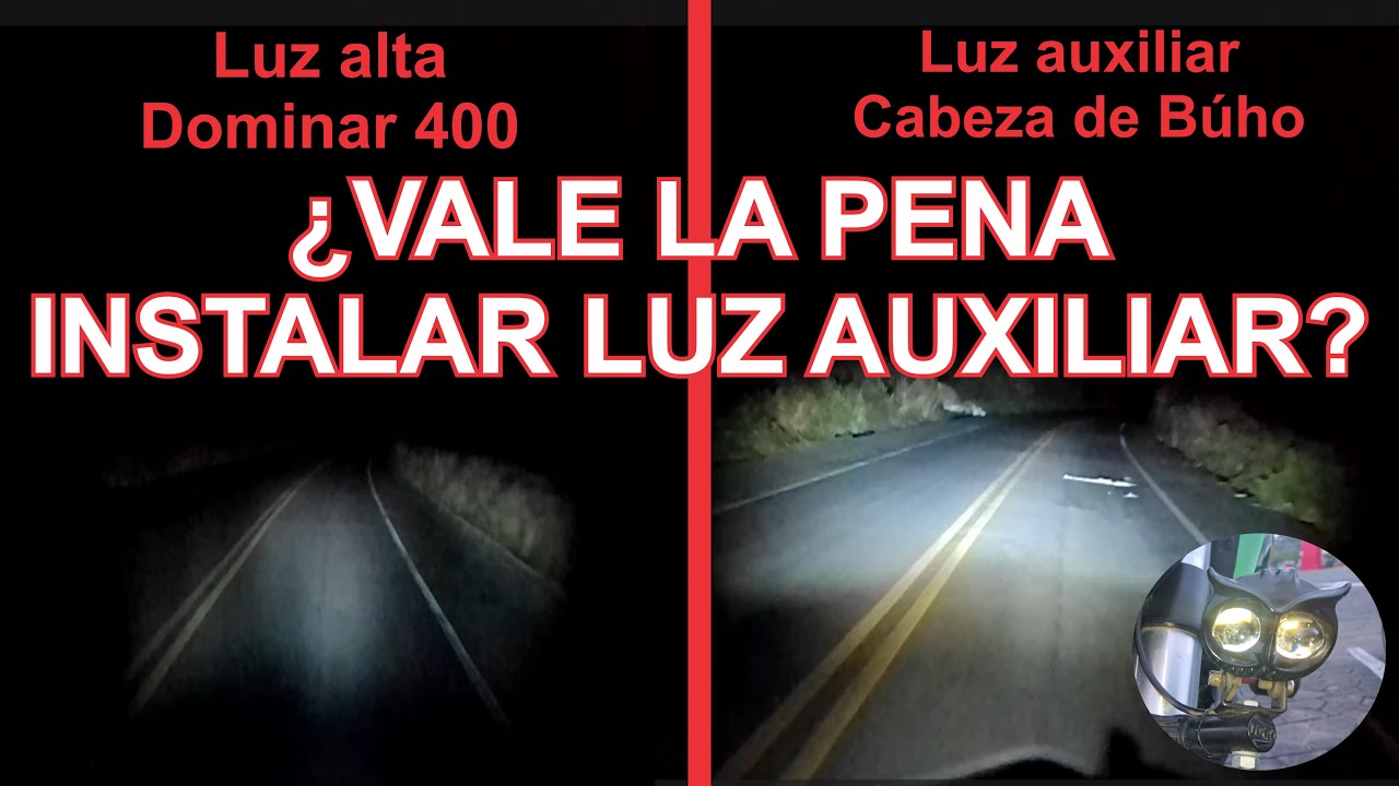 Luces Auxiliares Dominar 400 || Betocross ||