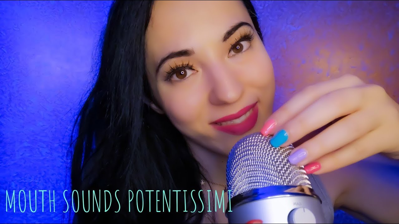 MOUTH SOUNDS POTENTISSIMI + CAREZZE sul viso ASMR