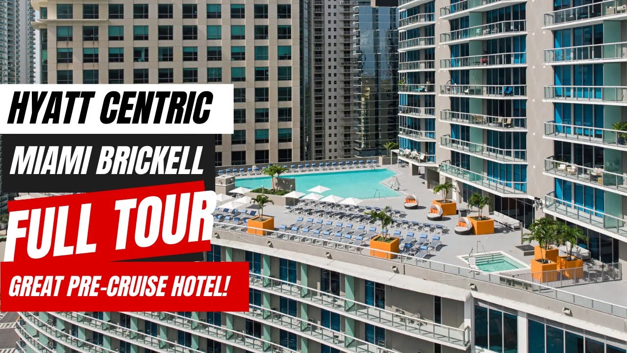 Hyatt Centric Brickell Miami Full Tour and Review