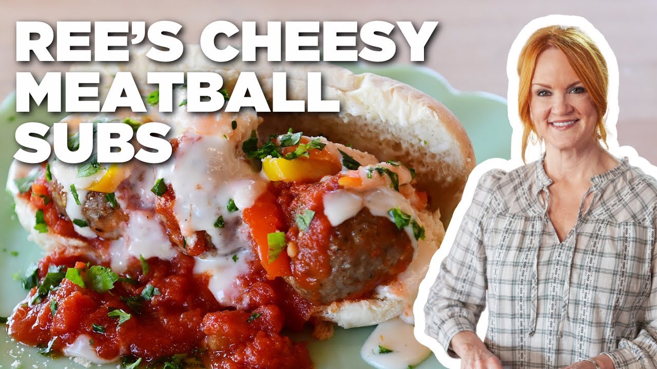 Ree Drummond's Cheesy Meatball Subs | The Pioneer Woman | Food Network