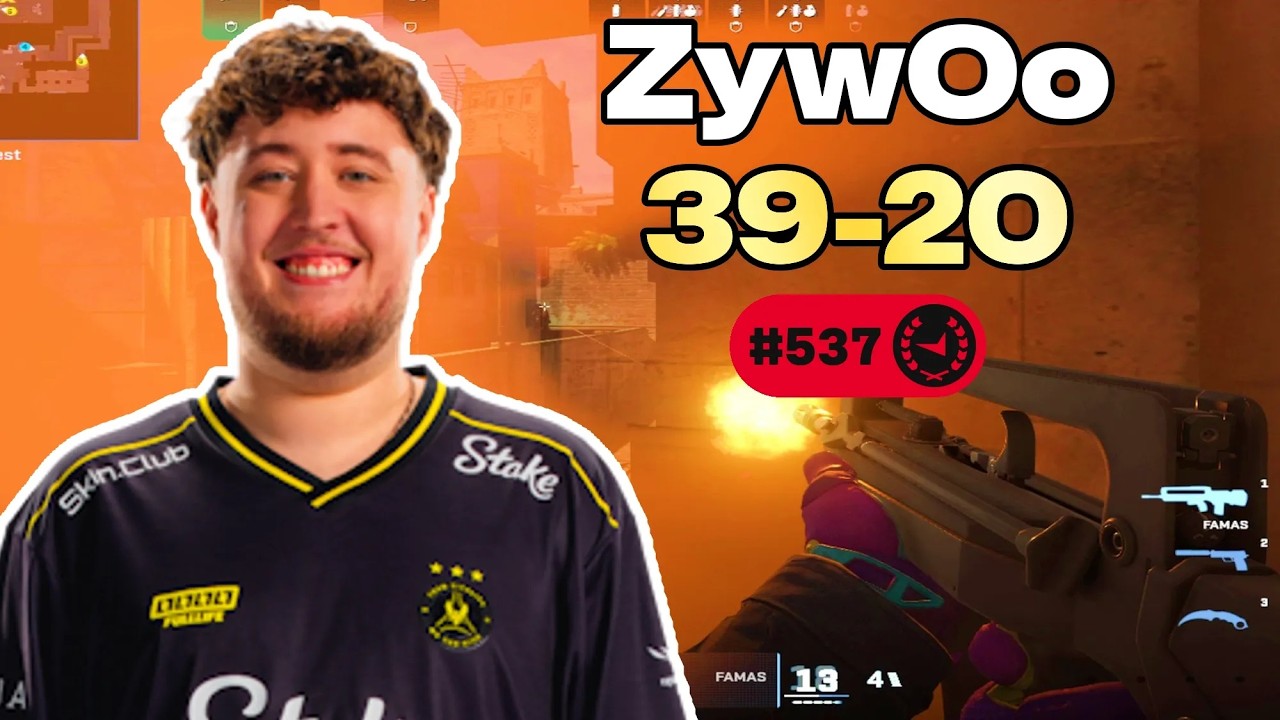 ZYWOO 39-20 EU FACEIT POV (Мираж) | 3986 ЭЛО