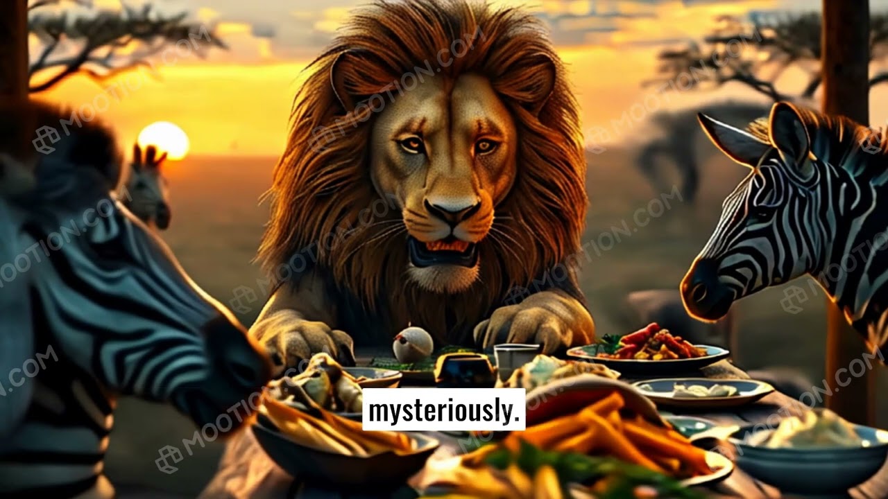 #lion #feast #kindness #surprise #leadership
