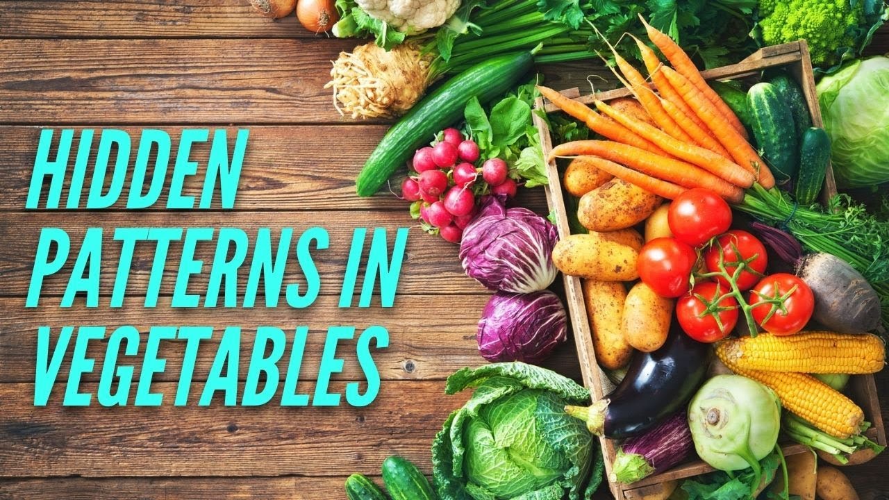 Hidden Pattern Inside The Vegetables | Inside Vegetables | Cut & See