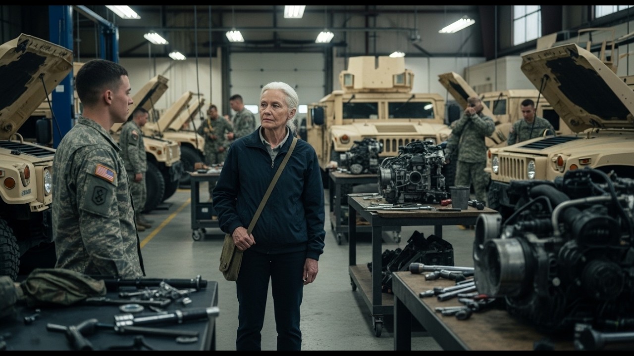 The Colonel Dismissed Her — Until Her Real Rank Stopped the Entire Motor Pool