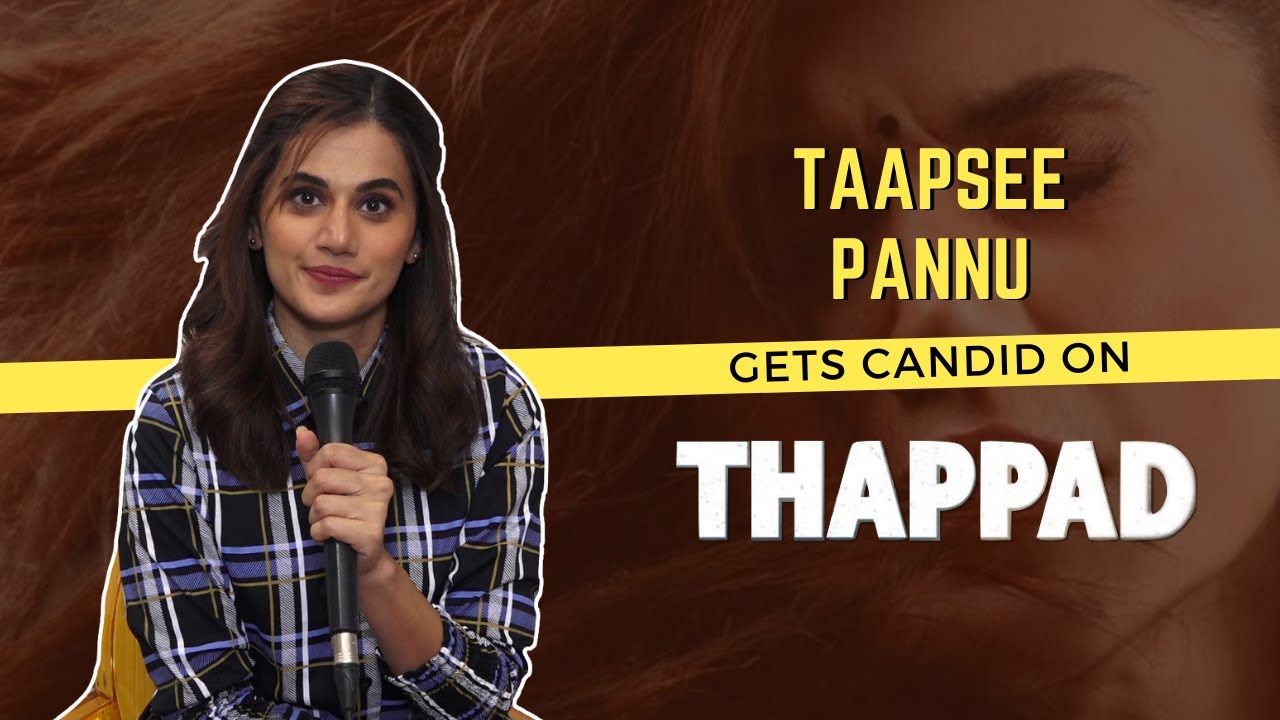 THAPPAD | Taapsee Pannu's EXCLUSIVE interview