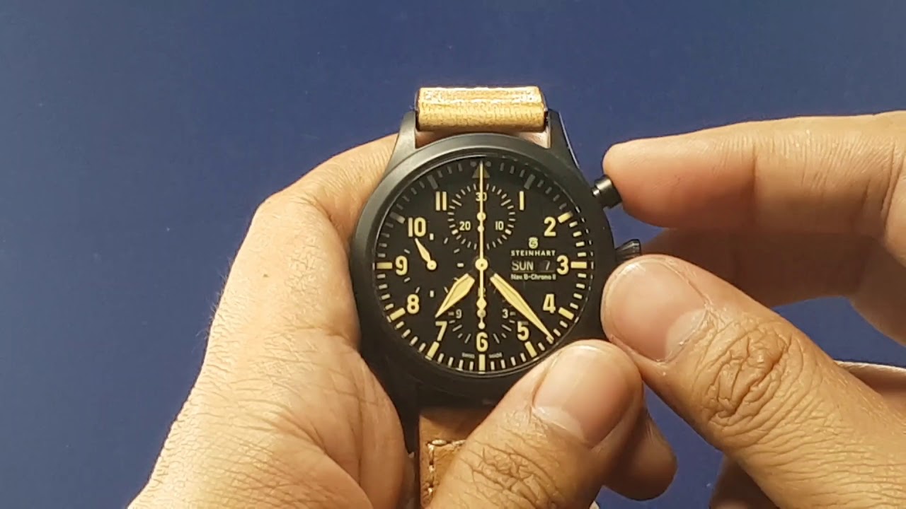 Steinhart Nav B Chrono II Black DLC
