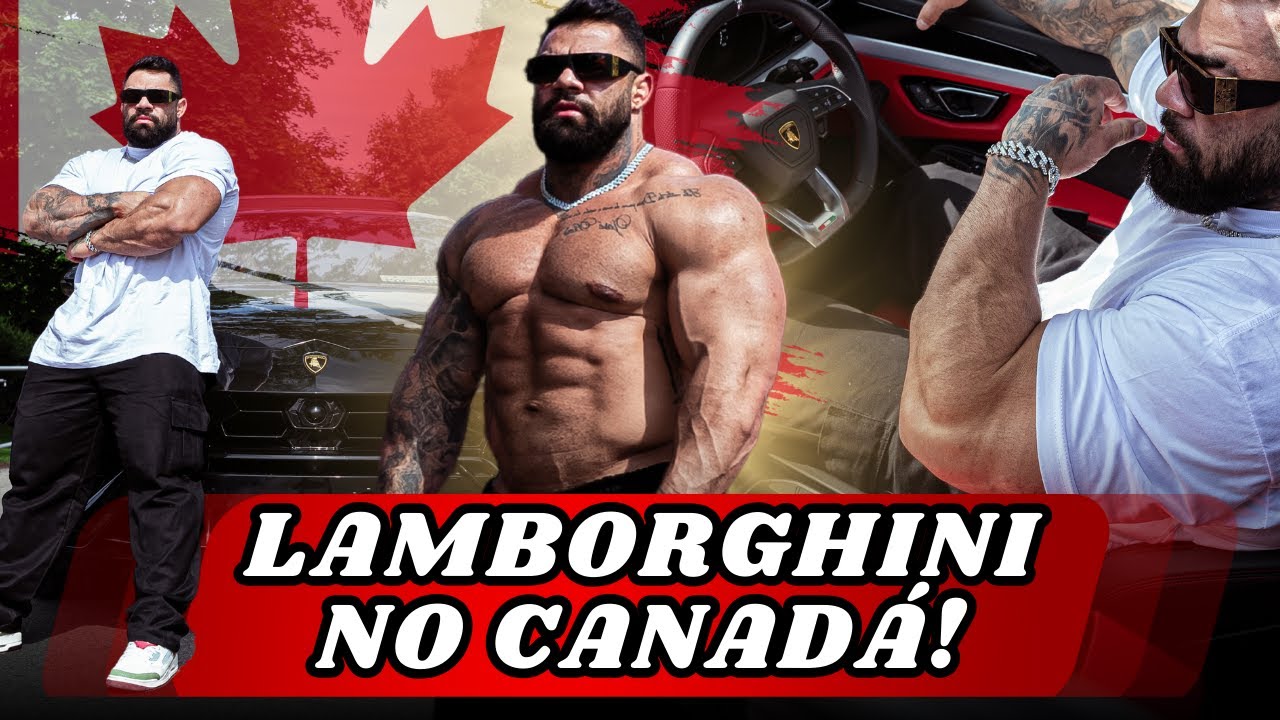 DE URUS EM TORONTO - BRUNO SANTOS NO ROLE DE LAMBORGHINI