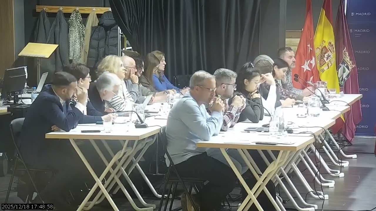 Pleno Usera DICIEMBRE 2025 - Medidas para reducir la velocidad en Mirasierra y Matilde Gayo