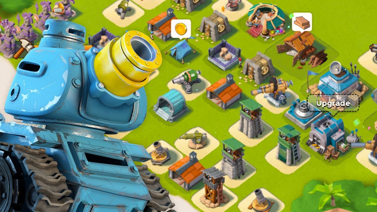 Я попытался использовать Rainmakers в качестве низкоуровневого Boom Beach...