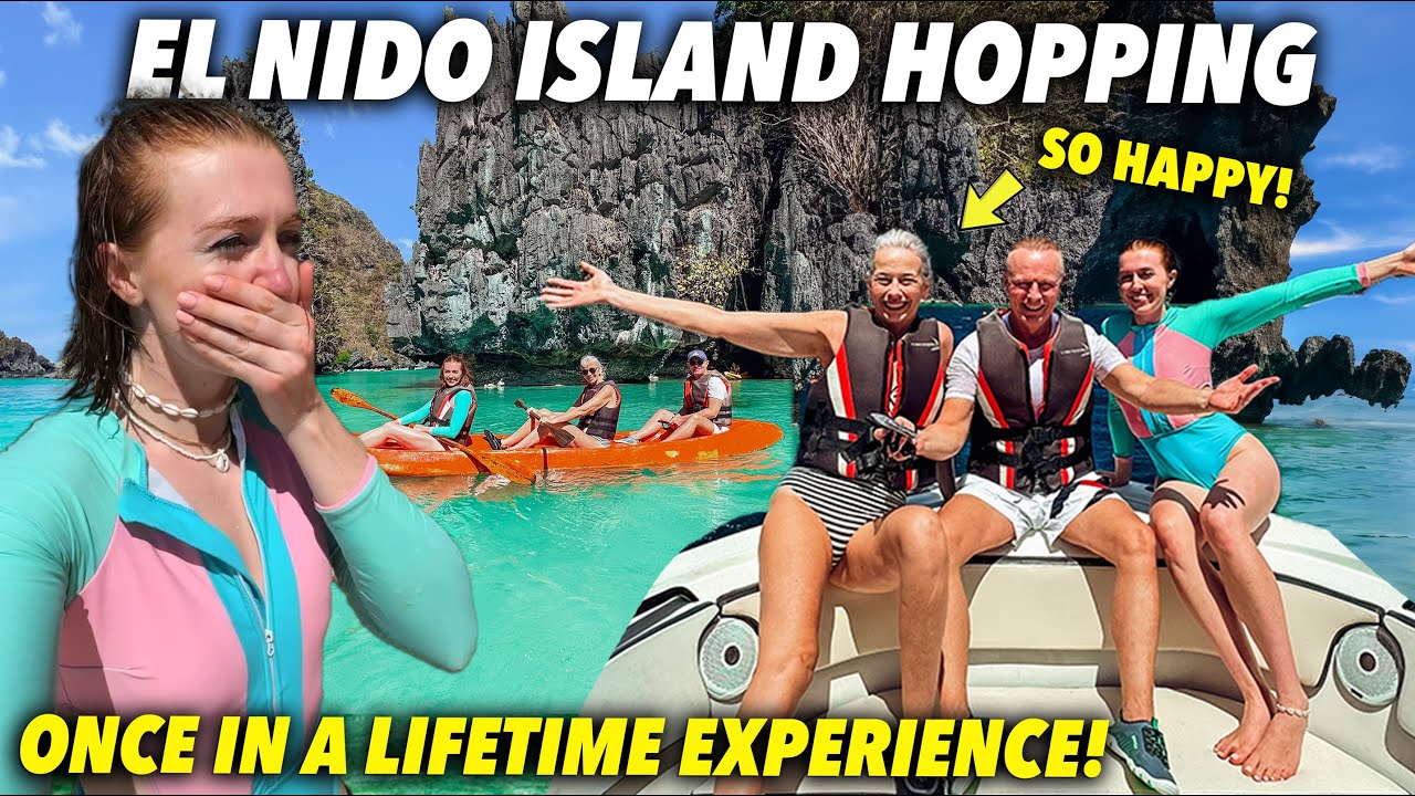 British Parents React to Filipino Island Hopping Paradise in El Nido (Best Day Ever!)