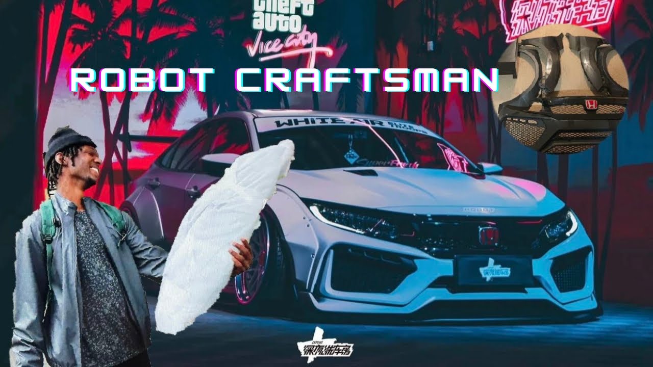 Surprising friend with his DREAM WIDEBODY KIT (10th Gen Si Robot Craftsman)