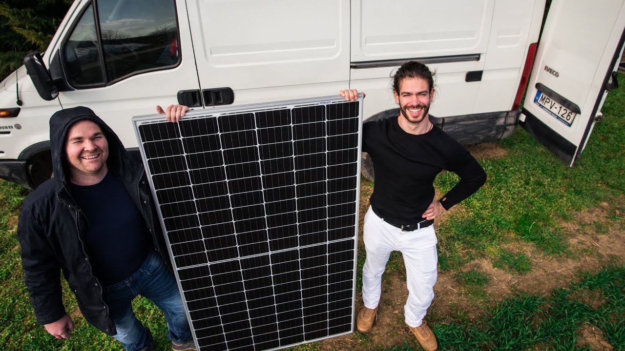 Szigetüzemű napelemes rendszerek - Mobil rendszer telepítés