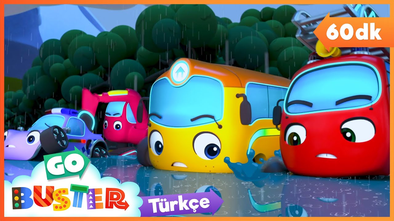 Fırtınada Kaybolmak 😱 | Go Buster Türkçe - Çocuk Çizgi Filmleri