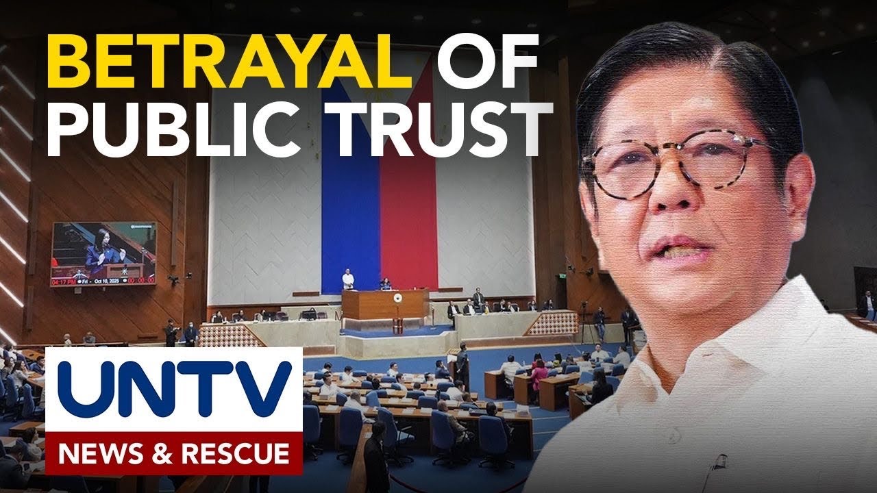 Impeachment case dahil sa ‘betrayal of public trust’, inihanin vs PBBM