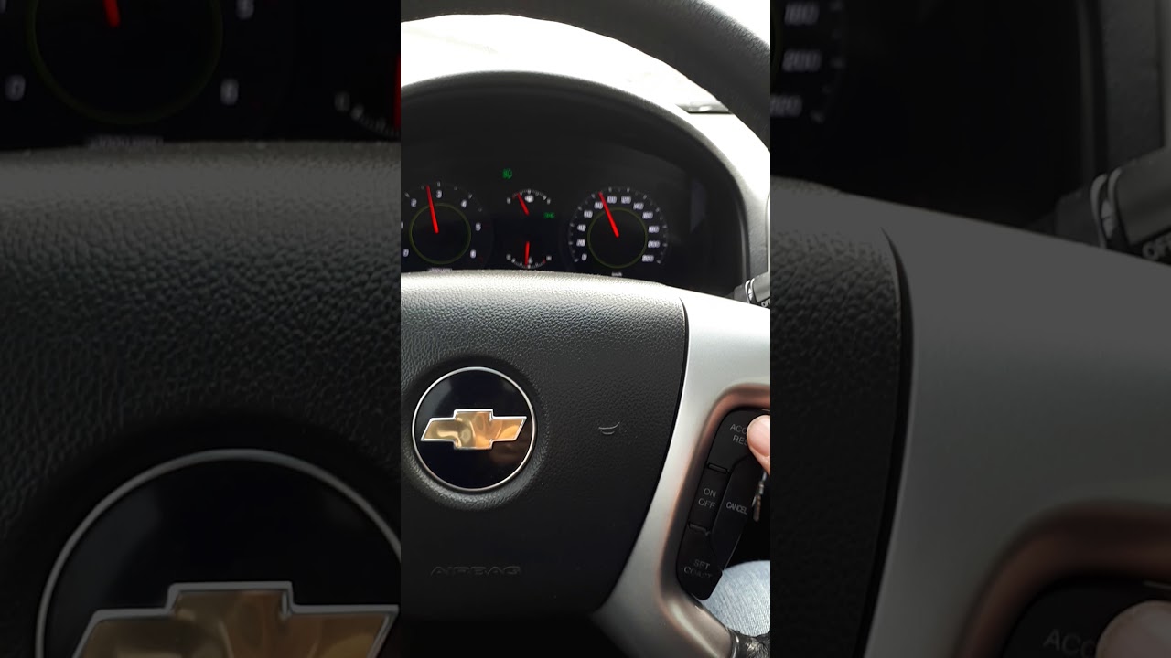 Chevrolet captiva hız sabitleyici nasıl kullanılır ? (How to use cruise control )