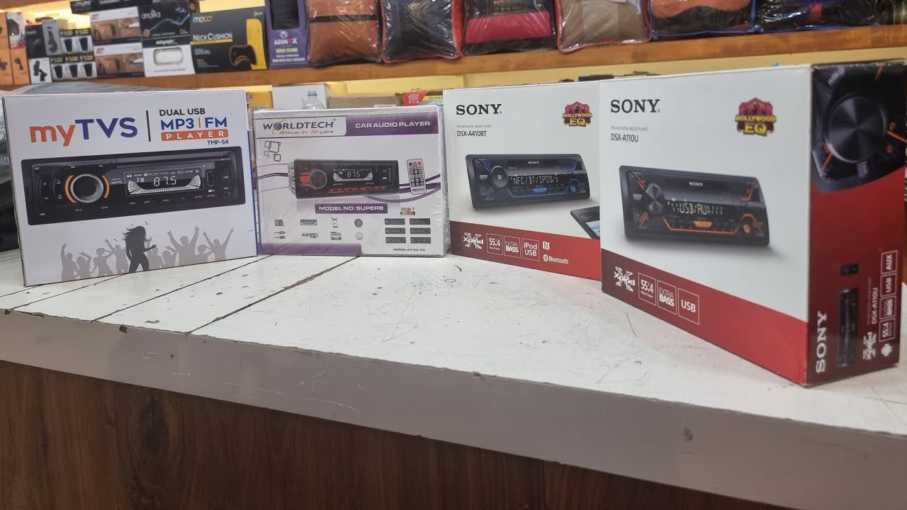 2023 Best 4 Car Single Din Stereo System | Sony | WorldTech | MyTvs 🚗 6268777684