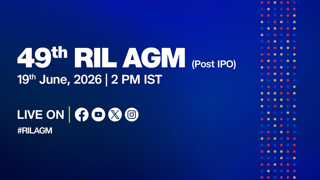 Welcome to the 49th Annual General Meeting (Post IPO) of Reliance Industries Limited. #RILAGM
