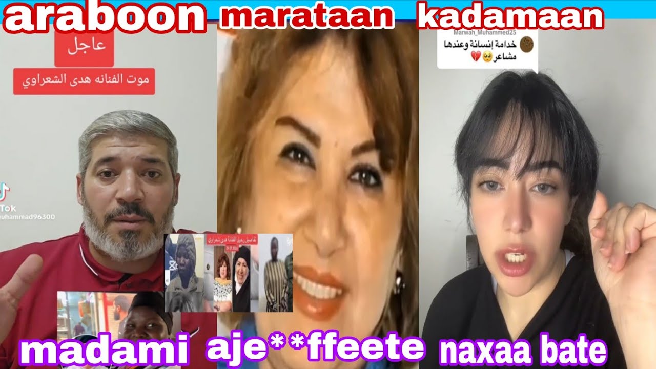 #arabooni marataan kadamaan madami aje**ffeetee naxaa batee araboon iyyaan