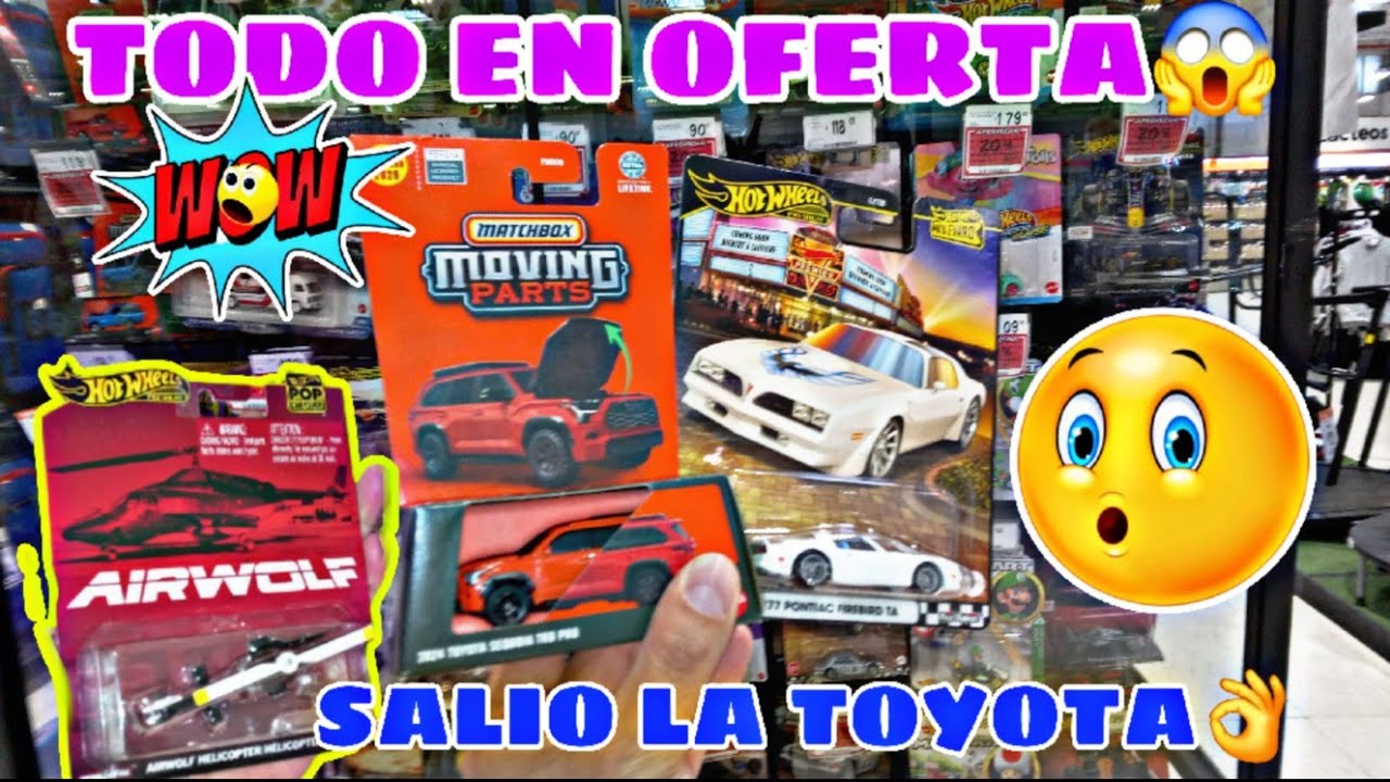 Salio la Toyota, en liquidación!!! WOOW Los mejores hot wheels en oferta #diecasthotwheels#hotwheels